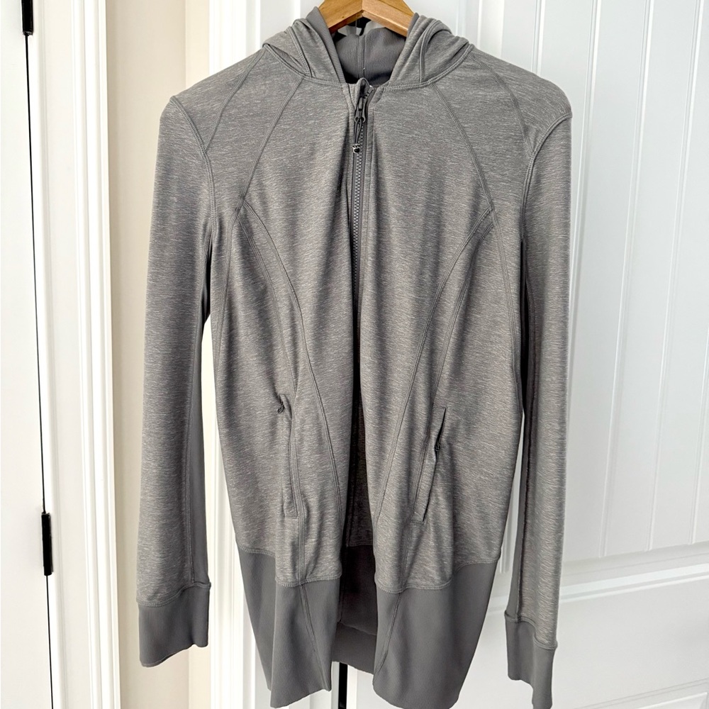 Lululemon Gray Zip-Up Jacket